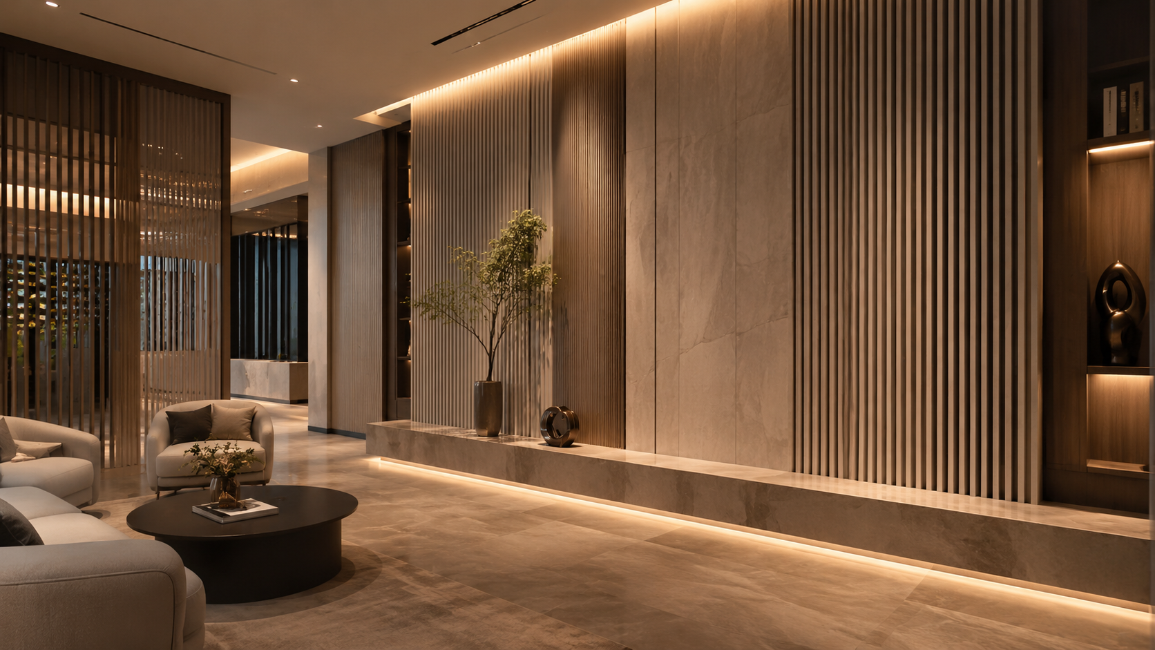 White Oak — Fluted