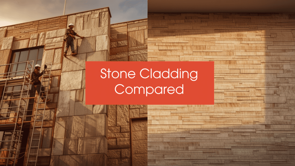 Flexible Stone vs Traditional Stone Cladding Comparison UAE - NOVA Select