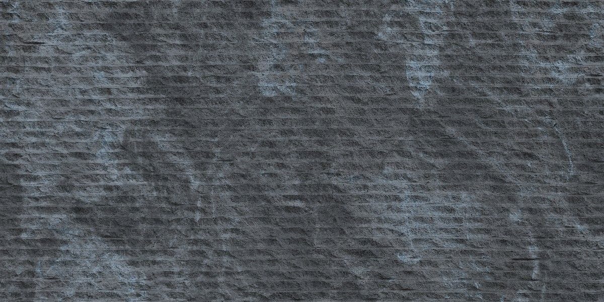 Ink Deep Grey Axed Stone Flexible Stone - NOVA Select UAE