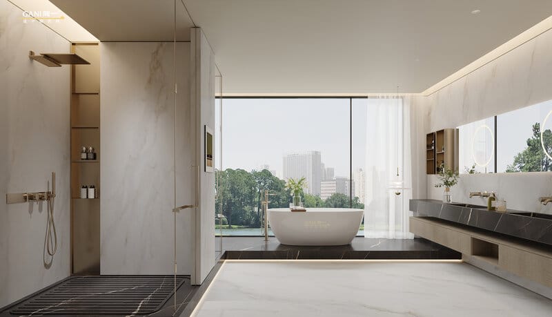 Calacatta Gold Extra 2923 room application