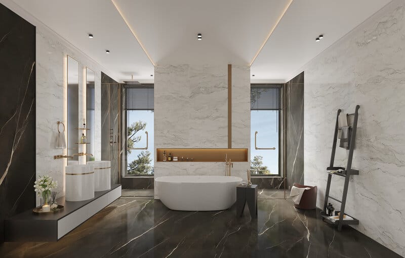 Camouflage White 2918 room application