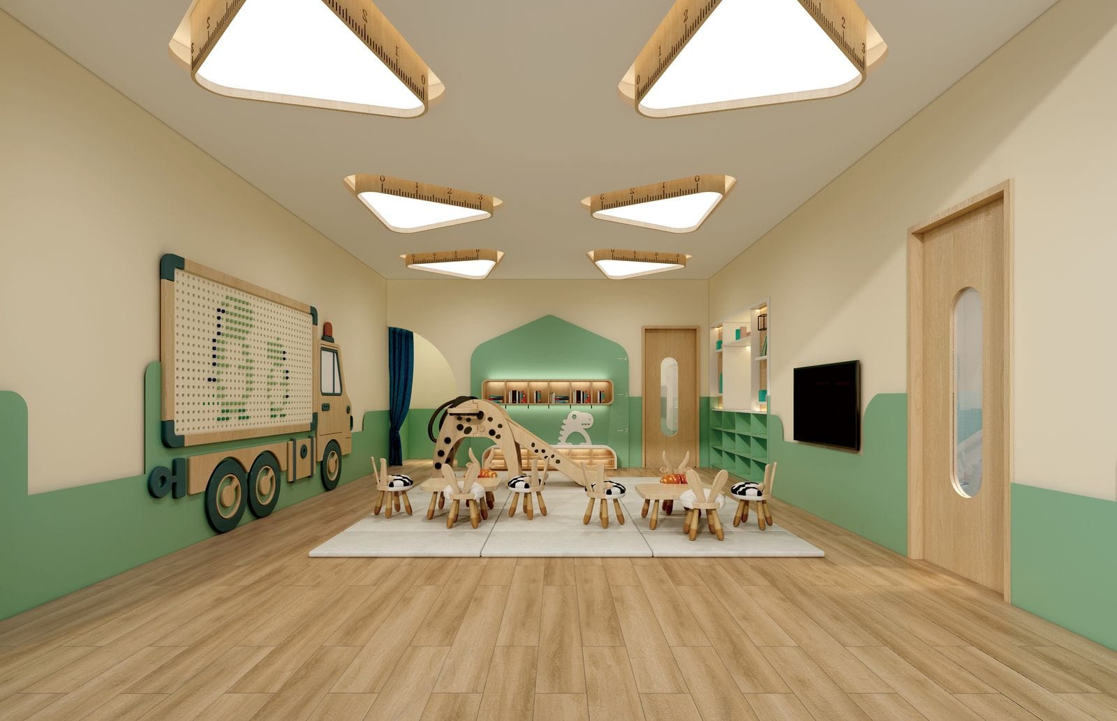 CW6090 Chimewood Maple Wood application - NOVA Select UAE