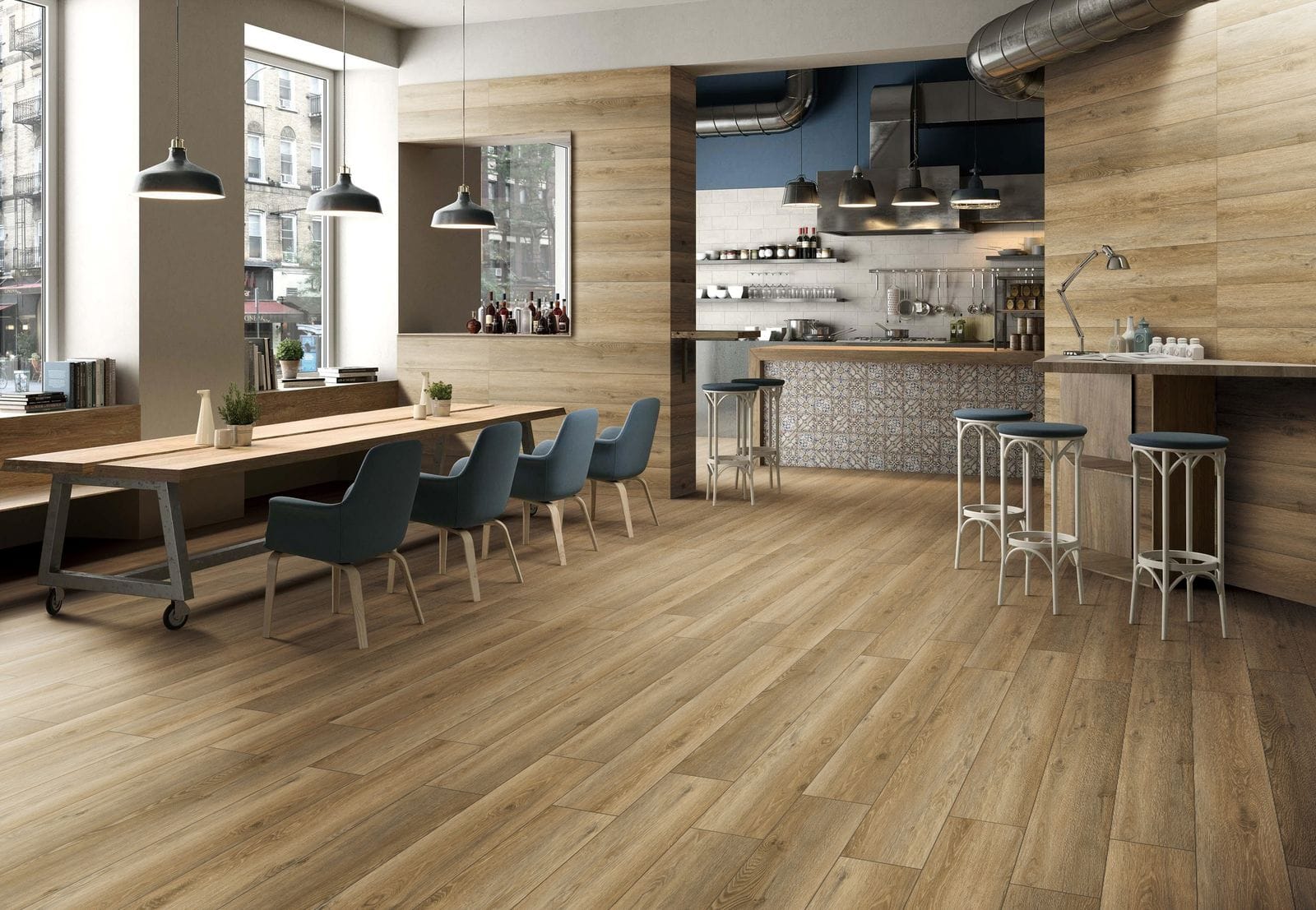 CW6015 Chimewood Oak Wood application - NOVA Select UAE