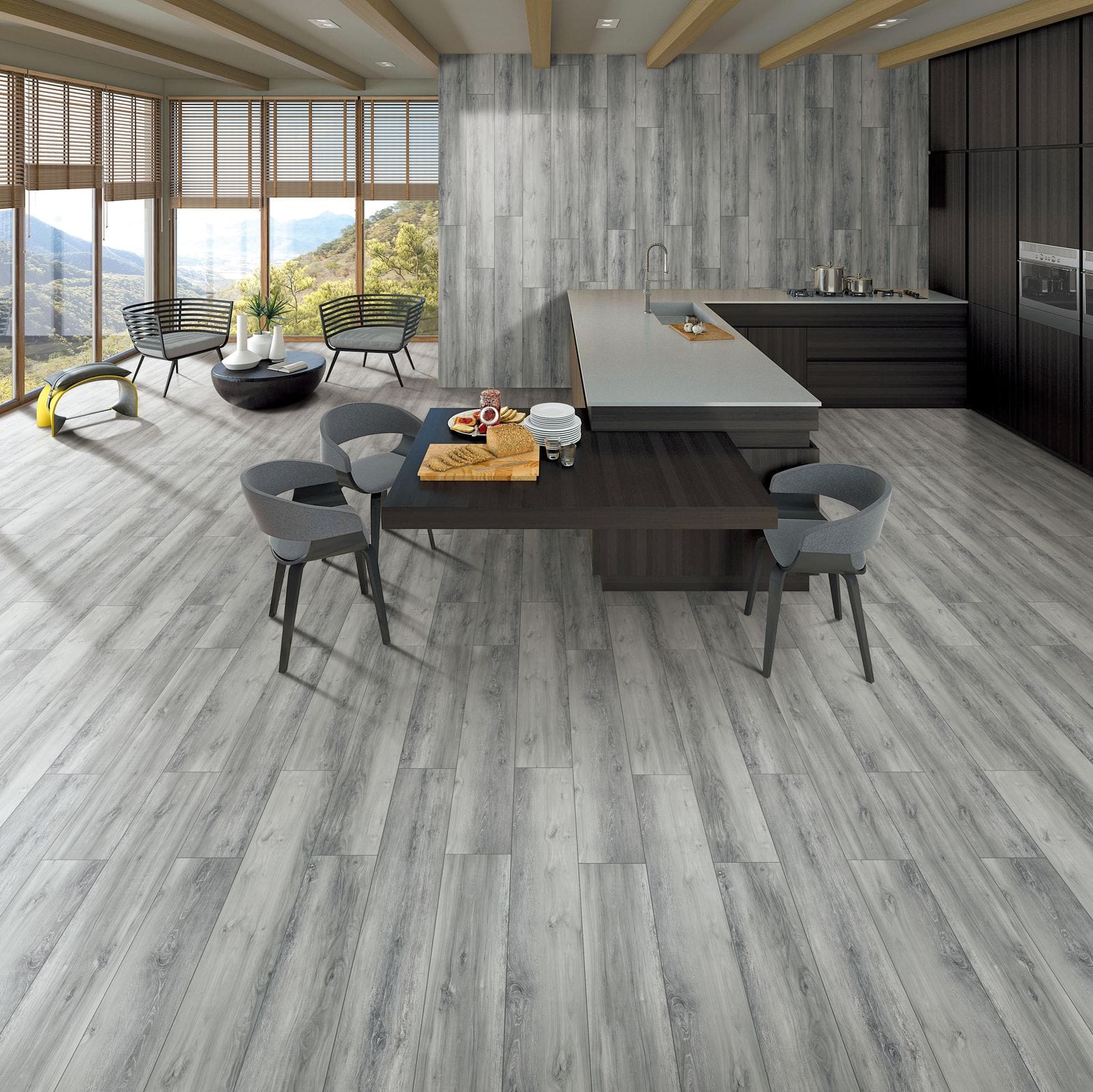 CW6018 Chimewood Oak Wood application - NOVA Select UAE