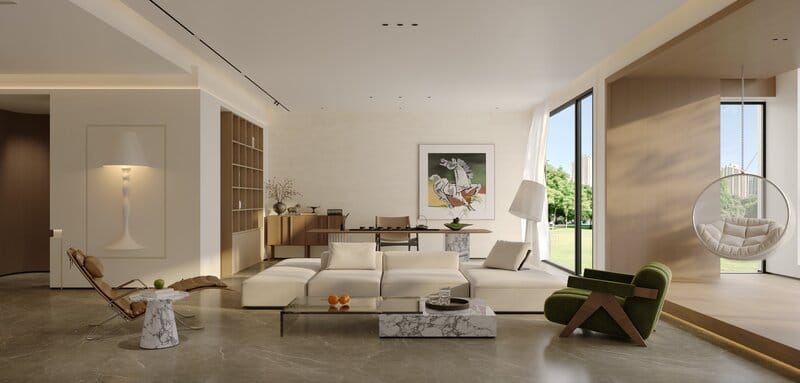Cyprus Grey 5920 room application