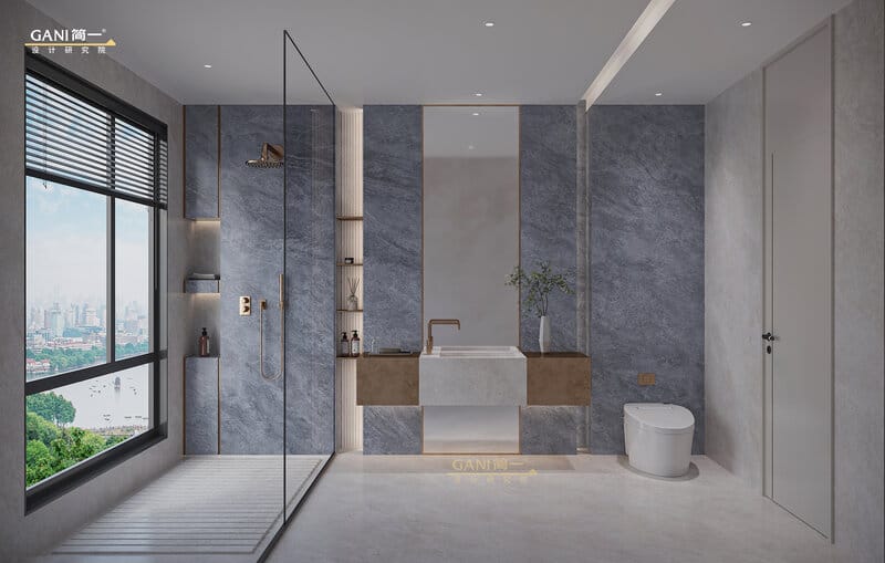 Emperador Grey 5909 room application