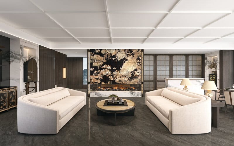 Lovina Grey 5923 room application