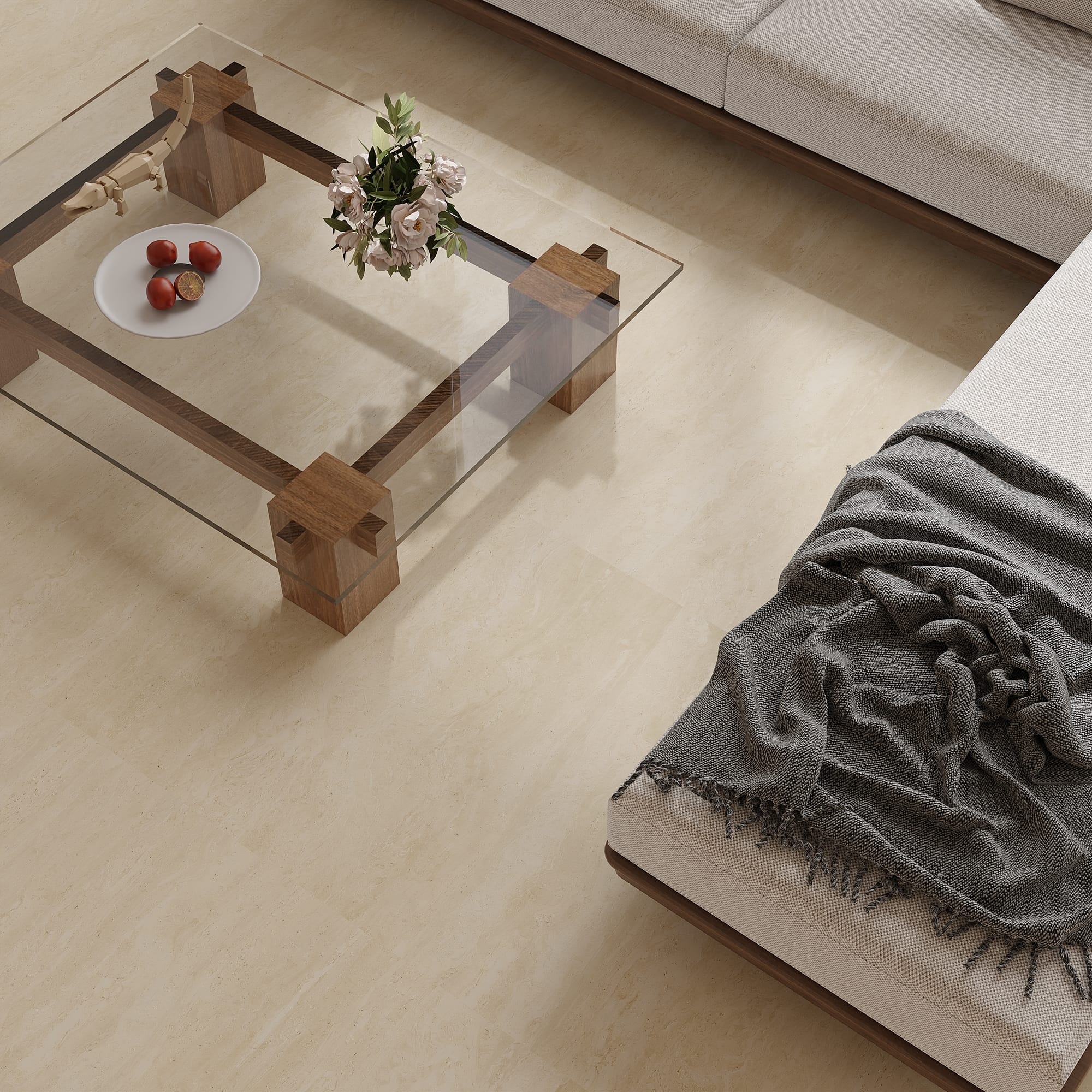 Navona Travertine Classic 2921 room application