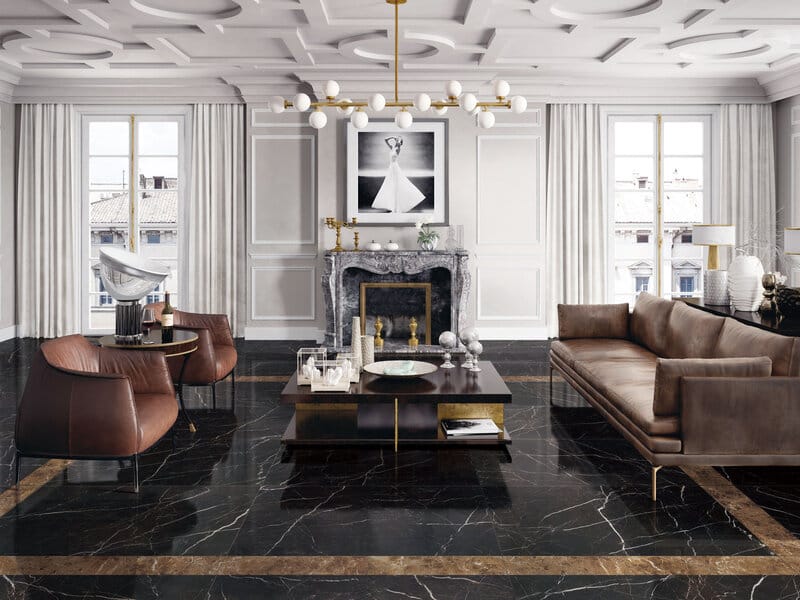 Nero Marquina 6640 room application