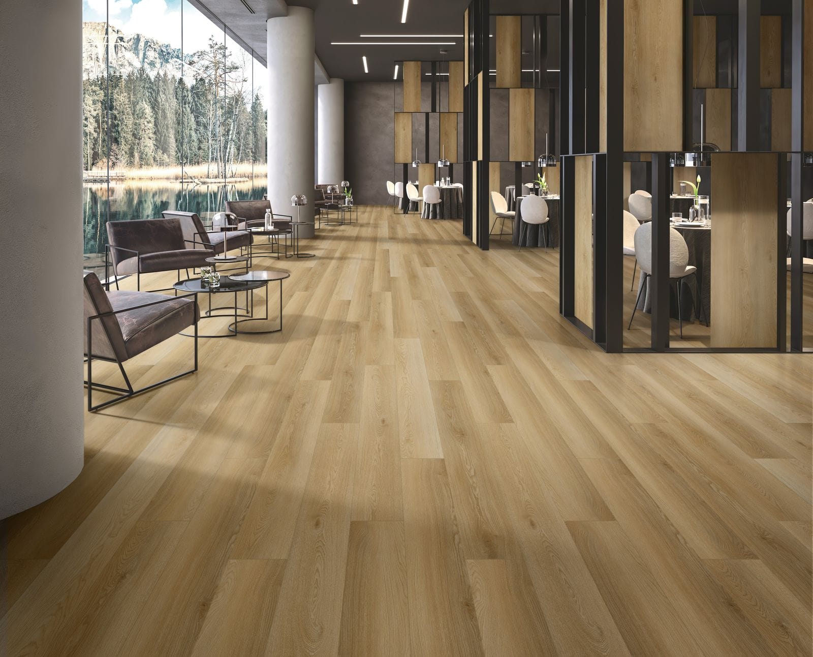 CWE612 Oak Field SPC Flooring - NOVA Select UAE