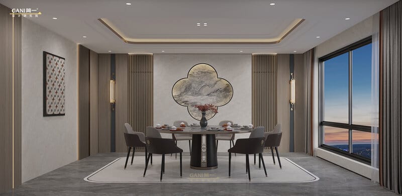 Omega Beige 2843 room application