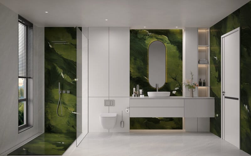 Quartzite Avocado 8823 room application