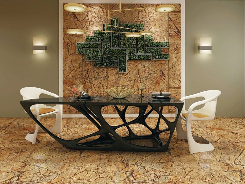Rainforest Brown 7872 room application