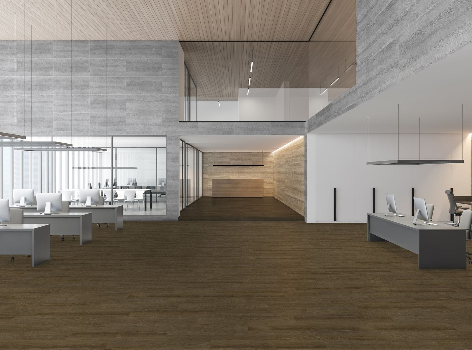 Elegant Grey Rammed Earth application - NOVA Select UAE