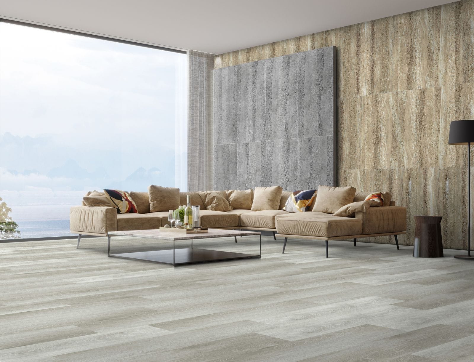 Time Yellow Rammed Earth application - NOVA Select UAE
