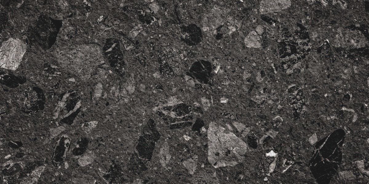 Blanc Charcoal Rough Granite Flexible Stone - NOVA Select UAE