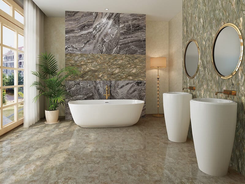 Silver Grey 5851 room application