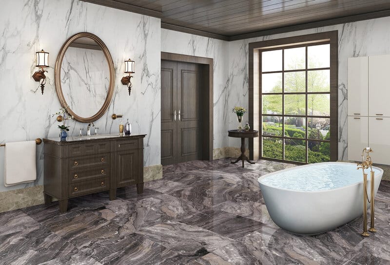 Statuario Calacatta 2809 room application