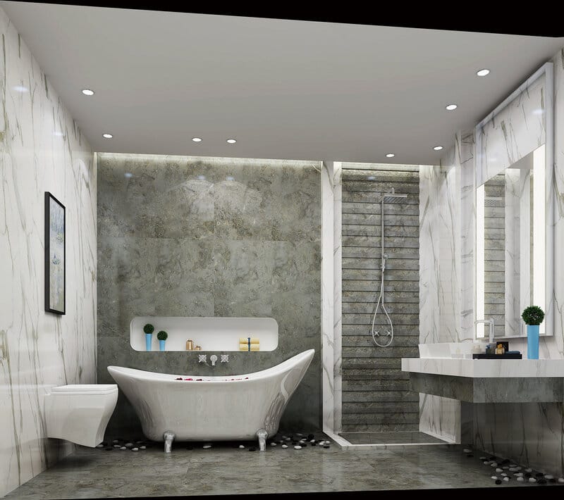 Statuario Venato 2878 room application