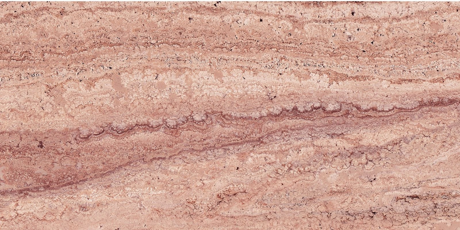 Caucasus Red Travertine Flexible Stone - NOVA Select UAE