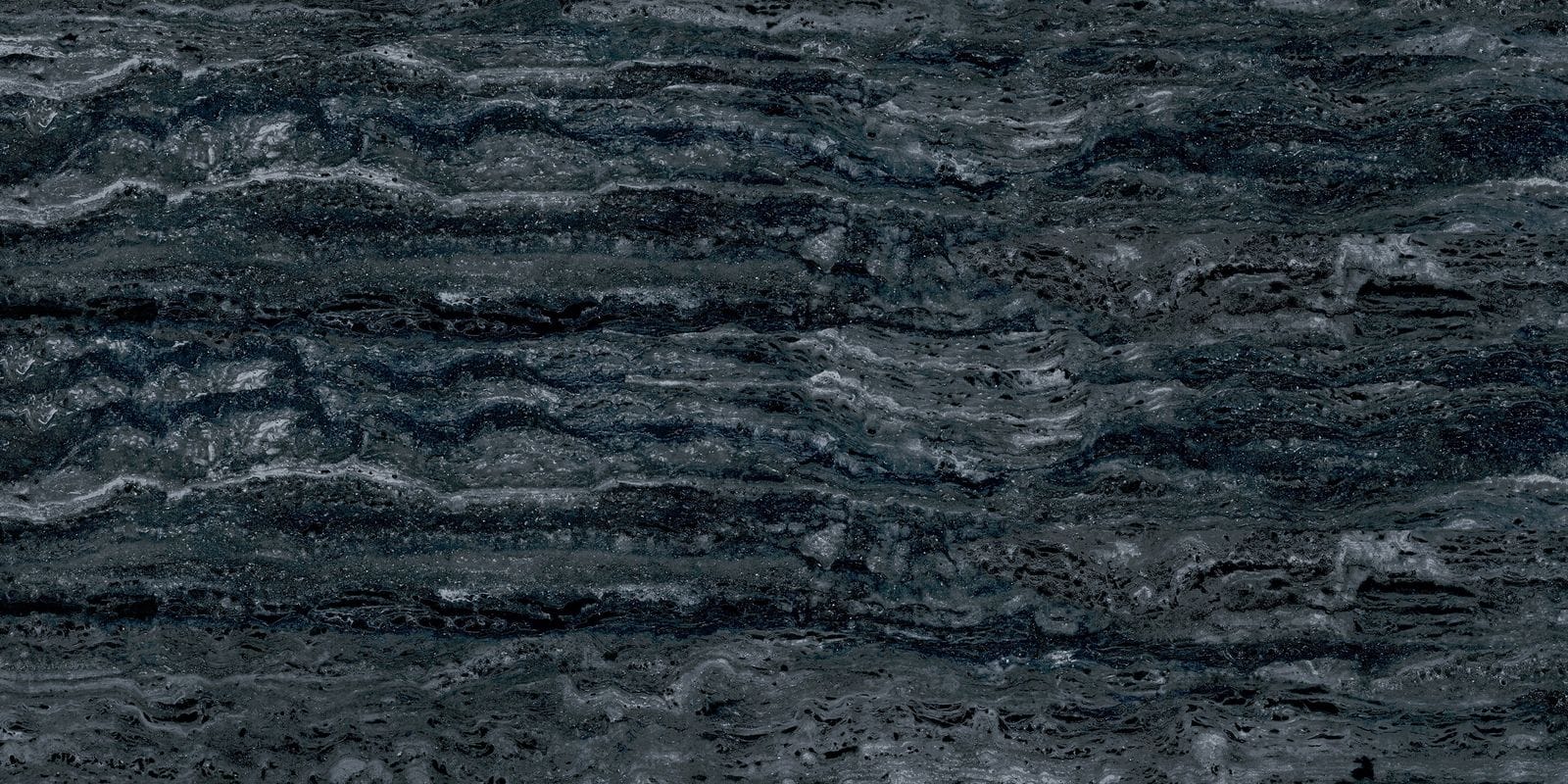 Red Sea Black Travertine Flexible Stone - NOVA Select UAE
