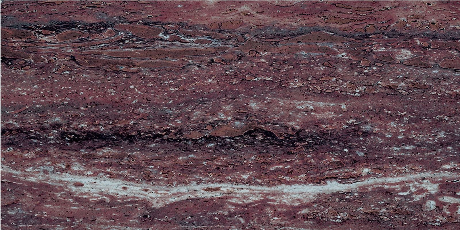Red Sea Red Travertine Flexible Stone - NOVA Select UAE