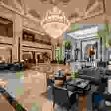 Marble hotel lobby UAE